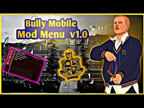 اخر تحديث للعبة بولي 🤩مع قائمة الغش 😈 للاندرويد Bully Mobile with Mod menu v 1.0✨