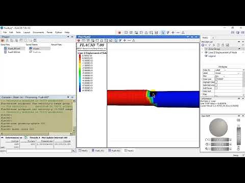 FLAC3D Tunnel Lining Design (Under Fault Movement)