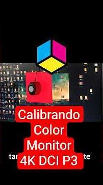Calibrando el color de un monitor 4K DCI P3 #color #monitor #display