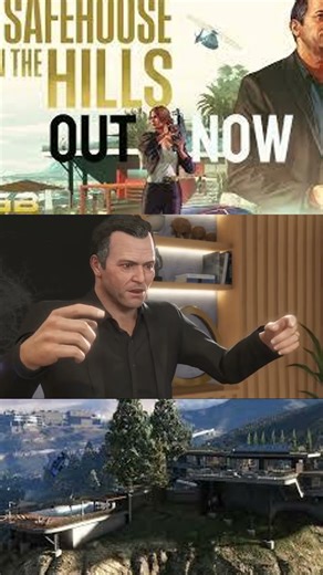 GTA Online - A Safehouse in the Hills Out Now | PS5 & PS4 Games #shorts #short