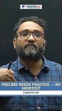 "“Prelims Needs Practice — No Shortcut”