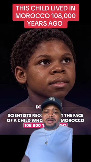 Imagine what North Africa looked like over 100,000 years ago! This reconstruction is associated with the remains of a child discovered at Contrebandiers Cave near Témara, Morocco, dating to around 108,000–115,000 years ago. Research on the fossil confirms that the child had facial anatomy consistent with Homo sapiens. It is fascinating because North Africa’s ancient human history is far more complex than modern racial categories suggest. The Sahara has undergone dramatic climatic changes, includ