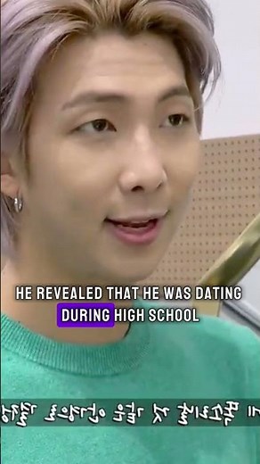 RM admitted he had a girlfriend...#bts #btsrm