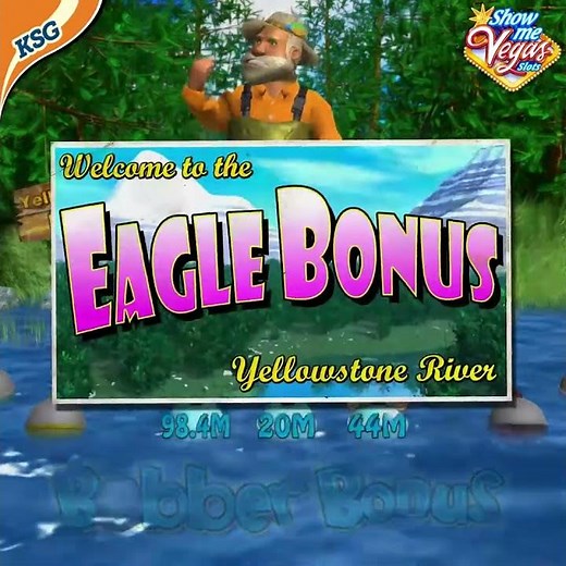 Fishing Bob | Yellowstone Eagle Bonus | Show Me Vegas Slots Casino Game App | King Show Games