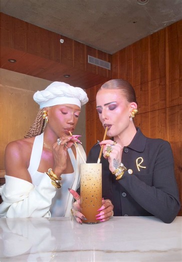 Brown Butter Cinnamon Double Espresso Pumpkin Spice Cold Foam Cold Brew Espresso Latte #duo #besties #pumpkin