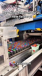 15K views · 115 reactions | Take a sneak peek at how Ring Pops are made at our new factory in Moosic, PA! ✨ | Ring Pop | Facebook