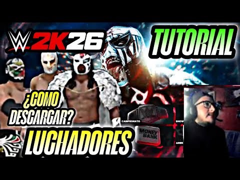 WWE 2K26 | TUTORIAL | Download custom wrestlers in WWE 2K26 🔥