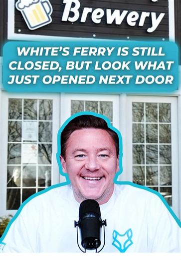 White’s Ferry Brewery is open and it’s the new Loudoun weekend move White’s Ferry is still shut down. So no, you’re not crossing the Potomac there. But right next to it, White’s Ferry Brewery is now open, and it’s basically built for people who want a view without committing to a whole day trip. The menu is not an afterthought. Margherita pizza is $16. The WF Burger is $18. “Sexy Fries” are $8 and they’re exactly what you think. The sleeper pick is the Chicken White Pizza at $20. Also, yes, ther