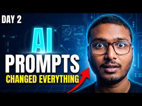 Prompt Engineering for Beginners (Step-by-Step) | Master AI Prompts – Day 2