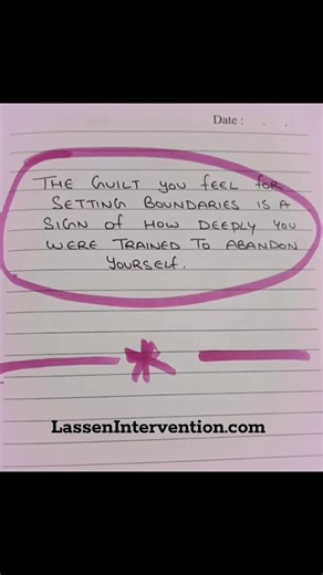Did you know we make boundaries for ourselves and NOT on other people? Learn more about our codependency class. LassenIntervention.com ￼#LassenIntervention #codependencyrecovery #codependency #therapy | Lassen Intervention | Facebook