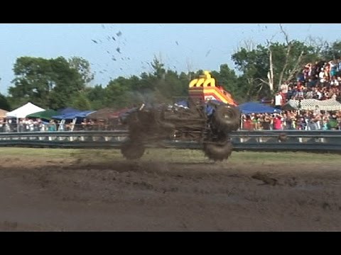 VIOLENT MUD DRAG CRASH - Mud Down in T-Town
