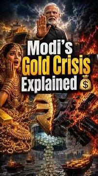 Modi’s Gold Crisis Explained 💰