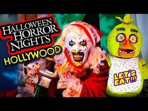 Halloween Horror Nights Hollywood 2025 INSIDE ALL HAUNTED HOUSES | Universal Studios