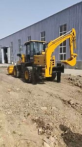 When the backhoe loader is working, the operator only needs to turn the seat to change the working end. The main reason why backhoe loaders appear on all construction sites is that various projects need to excavate and move soil. For example, it can dig trenches to route pipes and underground cables, lay foundations for buildings and establish drainage systems. Although many other tools can also complete such tasks, the backhoe loader can greatly improve efficiency. In comparison, compared with 
