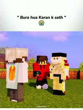 Karan ...nahi yar 😭 #short #minecraft