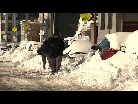 Boston digs out nearly 2 feet of snow following Blizzard of 2022