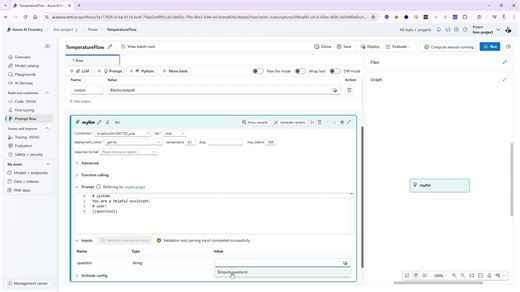 Part 12 - Azure AI Foundry - PromptFlow Function Calls