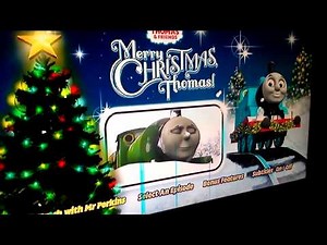 Thomas and friends merry Christmas Thomas DVD menu walkthrough