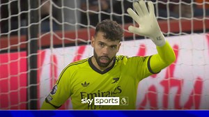 Arsenal's David Raya recovers spill to deny Marcus Tavernier Bournemouth opener