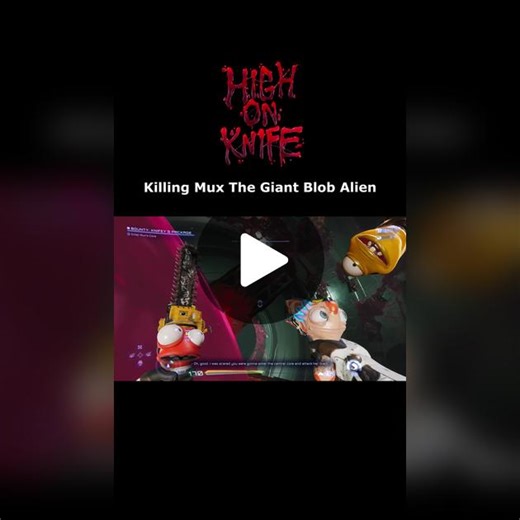 High On Knife – Killing Mux The Giant Blob Alien #gamingontiktok #highonlife #highonknife #whattoplay #story