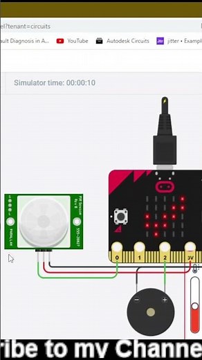 Microbit and Tinkercad: #microbit #tinkercad #shorts #youtubeshorts #viral