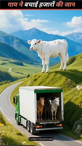 7.5K reactions · 73 shares | A mother’s love… The cow’s calf shocked everyone by saving them  #cow #horse #rescue" | Mukesh Kumar Mandal | Facebook