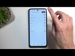 How to Copy Contacts on POCO X3 GT