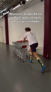 Wenn mir an der Kasse auffällt, dass ich noch was vergessen habe #shorts