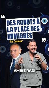 Zemmour et sa nouvelle idée de génie.