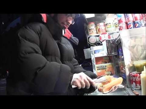 ニューヨークのホットドッグ屋さんはすごい！！