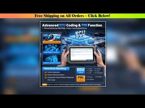 XTOOL D7S V2.0 OBD2 Scanner ECU Coding Car scanner Bi-directional Automotive Tool key programmer