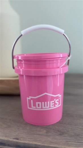 Christina Muscari on Instagram: "Give me all the tiny things! 🪣 Run to @loweshomeimprovement to get your pink mini bucket (and yes, they are food safe!) and tiny storage totes. Perfect vessels for Valentine’s Day treats. 🥰 Find it in my Lowe’s Storefront in my bio. #lowespartner #valentinesday"