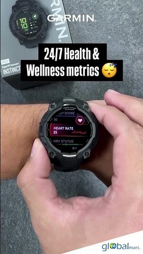 Garmin Instinct 3 Rugged GPS Smartwatch with AMOLED / Solar & 24/7 Health Tracking 🔥