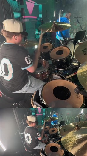 “No One” drum break into song 2 “Bless God”!🙌🏼 #johnmilesbrockman #worshipdrummer #PlayWithPassion #elevationworship #brookeligertwood @Paiste Cymbals @Remo Inc. @Wincent Drumsticks @Gruv @Elevation Worship