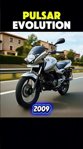 Bajaj Pulsar Evolution in 30 Seconds! 2006–2025