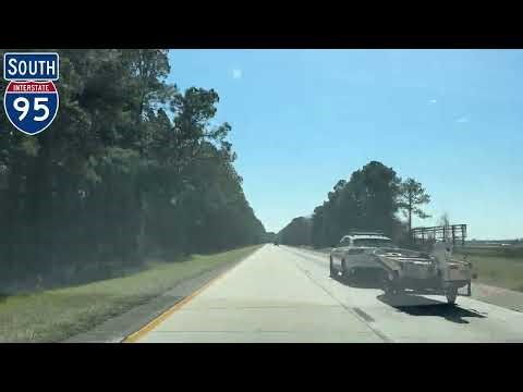 Interstate 95 North Carolina (Exits 141 to 115) Southbound