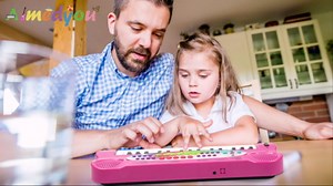 BIGFUN Kids Piano Keyboard 32 Keys Portable Electronic Musical Instrument Multi-Function Music Piano for Kids Early Learning Educational Toy Birthday Xmas Day Gifts (32 Keys)