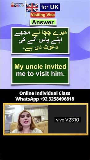 UK Visiting Visa Interview Answers and Questions