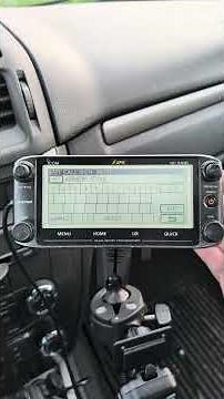 D-STAR Quick: First Time Call Sign Setup on the Icom ID-5100 #dstar #id5100 #hamradio #callsign