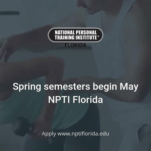 Fitness careers begin this Spring at NPTI Florida #hyflex #fitnesscareer #shorts
