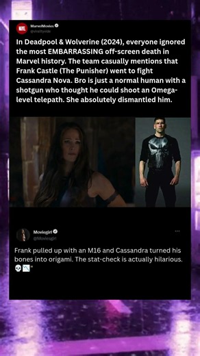 In Deadpool 3, Cassandra Nova vs The Punisher: The Suicide Mission #marvel #deadpool #shorts