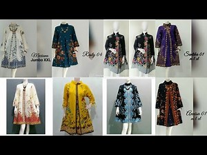 62 Kumpulan Baju Batik Tunik Wanita Modern Terbaru 2025