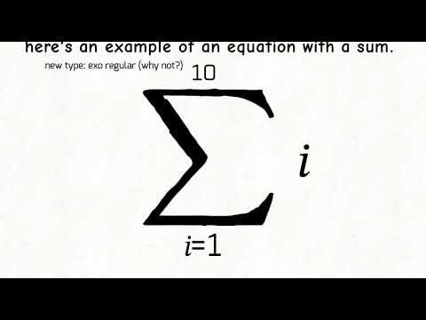 Summation Tutorial (more advanced)