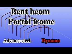 advance steel portal frame with bent beam dynamo