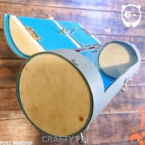 Using a pipe to make a portable tool box Partner: PEREC WORKSHOP: youtube.com/channel/UCig3NS0wEUgJtq_FZgooaTg | Crafty Panda