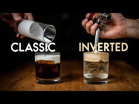 How to make a CREAM WASHED cocktail | INVERTED White Russian recipe