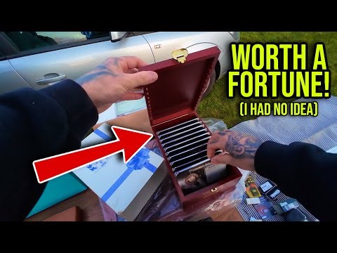 THIS SURPRISE CAR BOOT FIND SHOCKED ME! I PAID LESS THAN £10!