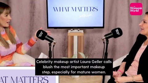 Laura Geller reveals the best blush tips for mature women