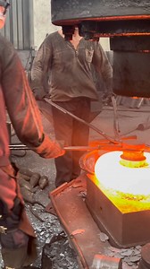9.8K views · 86 reactions | Inside the factory take off the industry iron donut part 5 #process #forging #machine #manufacturer | Inside the factory | Facebook
