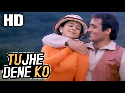 Tujhe Dene Ko | Kavita Krishnamurthy, Abhijeet Bhattacharya | Kudrat 1998 Songs | Akshaye Khanna